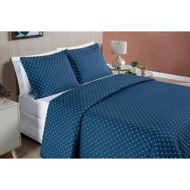 Imagem de Cobre Leito Ravena Casal Padrão 200Fios Micropercal Matelado - Vitoria