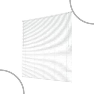 Imagem de Persiana Horizontal De Pvc Cortina Blackout 0,80x1,30m Várias Cores - 