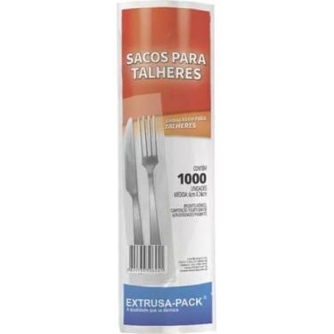 Imagem de 1000 Saco Plástico Geladinho Talher Saquinho Embalagens Saquinho de Geladinho Gourmet