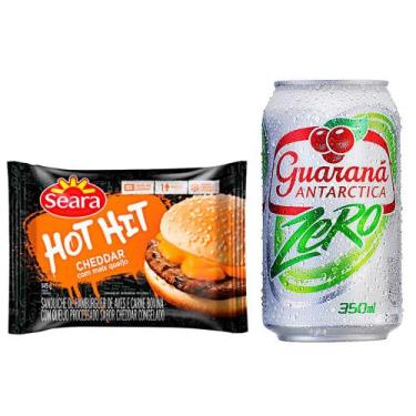 Imagem de Kit 1 Refrigerante Guaraná Antarctica Zero Lata 350ml - Seara