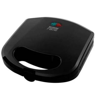 Imagem de Sanduicheira Grill Preto - Antiaderente - Portátil - 750W