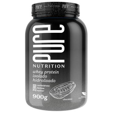 Imagem de Whey Protein Isolado e Hidrolisado 900g – Pure Nutrition (900g, Chocolate)