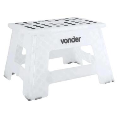 Imagem de Banqueta vonder plastica dobravel 220mm transparente