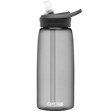 Imagem de CamelBak Eddy+ Garrafa de água com renovação Tritan – topo com canudo, 946 ml, Charcoal