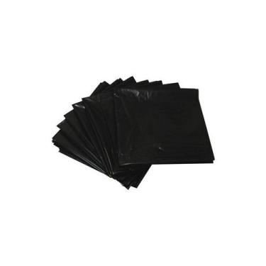 Imagem de Saco Para Lixo De 20 Litros Fino Preto Pacote C/100 Unidades - Higipac