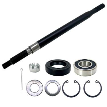 Imagem de Phoddar Carrinho de golfe RXV Eixo estriado traseiro do lado do passageiro com kit de vedação de rolamento adequado para EZGO RXV Electric 2008 Up, 620341, 614209