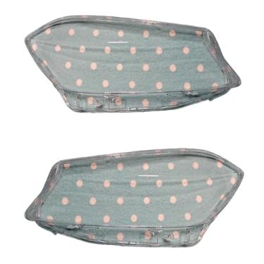 Imagem de Compatível com benz w176 a-class a45 amg 2012 1013 2014 2015 farol capa lente lâmpada escudo farol de vidro abajur transparente(2PCS left and right)