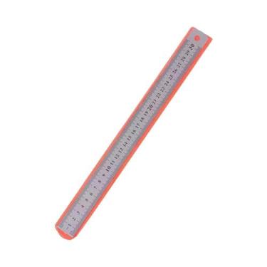 Imagem de Régua De Precisão De Aço Inoxidável Dupla Face De 15-30cm, Ferramenta 