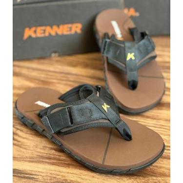 Imagem de Sandalia Kenner Chinelo Masculino Megah L7 Preto Original, Megah l7 pl