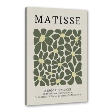 Imagem de Picasso Matisse Flor Bauhaus William Morris Pintura em Tela Arte de Parede Galeria Mercado de Flores Cartazes Impressões Modernas para Decoração de Sala de Estar (SKU2,12 x 45,7 cm = (30 x 45 cm