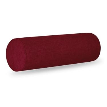 Imagem de Fronhas cervicais duráveis para o pescoço, capa de almofada – perfeita para almofadas de pescoço de espuma viscoelástica e almofada de pescoço, fácil de lavar e combinar com seu sofá/cama (vermelho