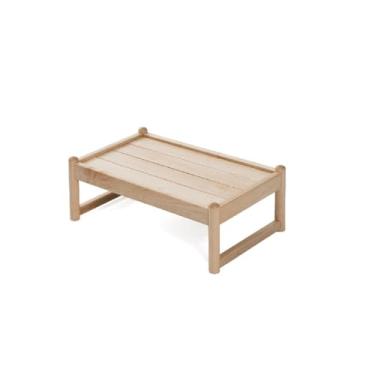 Imagem de Mesa de centro estilo japonês, sala de estar, quarto, mesa de centro pequena, mesa de chá baixa simples, mesa de estudo de tatame (B)