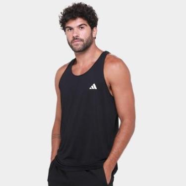 Imagem de Regata Adidas Own The Run 3 Listras Masculina-Masculino