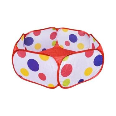 Imagem de Piscina De Bolinhas Infantil Dobrável Para Crianças E Pets (Sem Bolinh