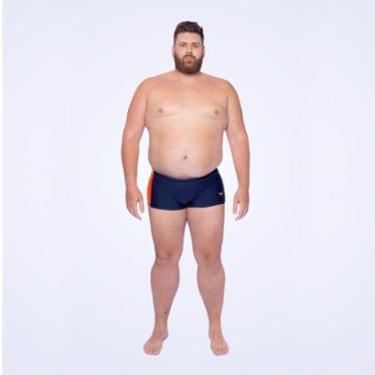 Imagem de Sunga Plus Comfort Speedo+ - MARINHO/TANGERINA-Masculino