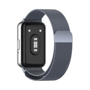 Imagem de Pulseira De Aço Inoxidável Com Fecho Magnético Para Samsung Galaxy Fit