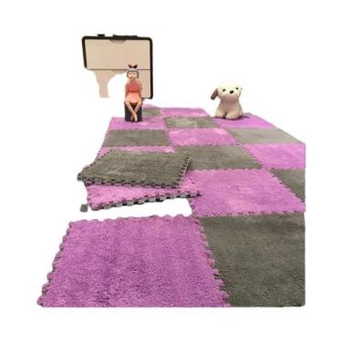 Imagem de Tapete De Espuma Macia Para Crianças, Tapetes Interligados, Tapete De 