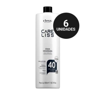 Imagem de Kit Profissional Água Oxigenada Care Liss 40 volumes (6x850ml)