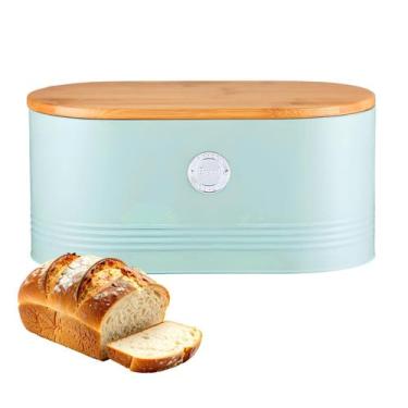 Imagem de Porta Pão Grande Metal Organizador De Pães Bolo Moderno - DOLCE HOME