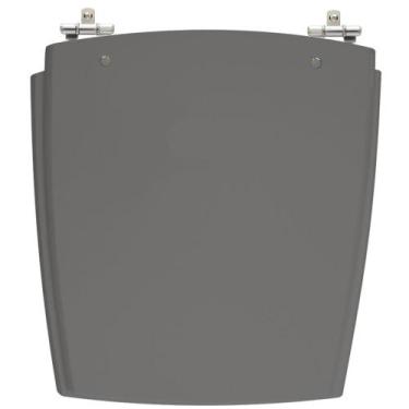 Imagem de Assento Sanitário Nuage Amber (Cinza Escuro) Tampa para Vaso Incepa de