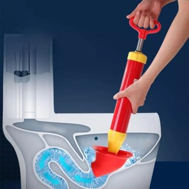 Imagem de Desentupidor de Sucção 150mm Alta Pressão em Plástico PP com Sistema de Bombeamento para Vaso Pia e Ralo OEM
