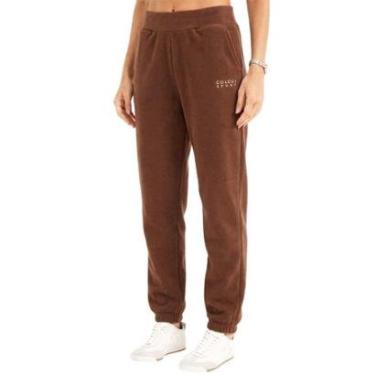 Imagem de Calça Colcci Jogger Moletinho Marrom Marissa Feminina-Feminino