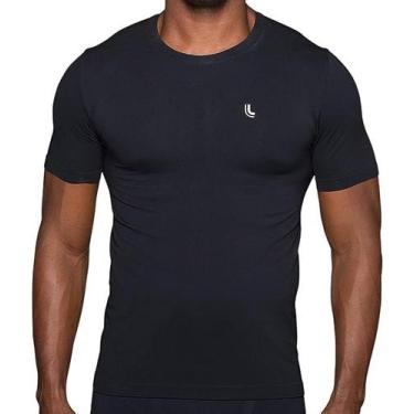 Imagem de Camiseta Térmica Lupo Manga Longa Proteção Uv +50, Preto, M, Masculino