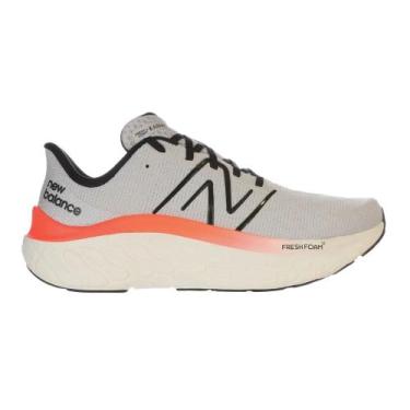 Imagem de Tênis New Balance Fresh Foam Kaiha Road Cinza Claro Masculino, 40