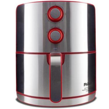 Imagem de Air Fryer Philco 4,6L Inox 1500W Redstone PFR18VI, Prata, 110V