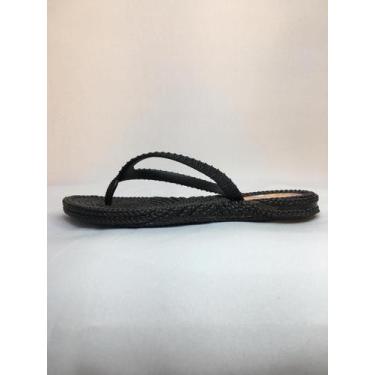 Imagem de Chinelo Terra e Agua Vegano Macio Preto Tira Média - Terra&Água, Preto