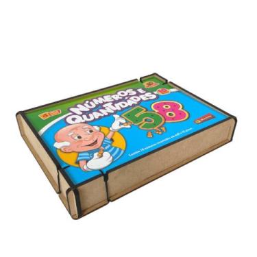 Imagem de Brinquedo Educativo Números E Quantidades Premium Com Pinos - Maninho 