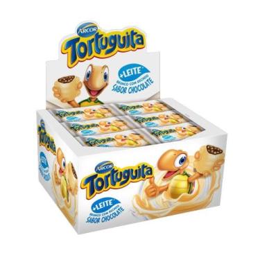 Imagem de Chocolate Branco Arcor Tortuguita 15,5g - Embalagem com 24 Unidades