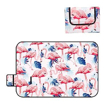 Imagem de Yajun Cobertor portátil para piquenique ao ar livre, ultraleve, portátil, impermeável, pano de praia, tapete à prova de umidade para bebê, I, 200150 cm
