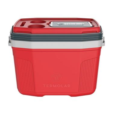 Imagem de Caixa Térmica Termolar 20 Litros, Vermelha 3501