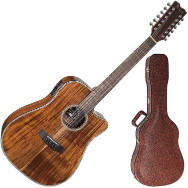 Imagem de Violão Folk Dreadnought 12 Cordas Eletroacústico Emd430 Ce12