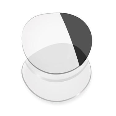 Imagem de Mryok Lentes de substituição UV400 para Ray-Ban RB2180F 51 mm - cinza eclipse fotocromático