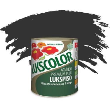 Imagem de Tinta Piso 900ml Lukspiso 1/4 Lukscolor, CINZA CHUMBO