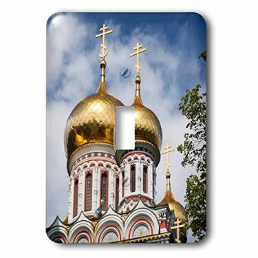 Imagem de 3dRose Interruptor de interruptor lsp_227105_1 Bulgária, Shipka Monastery, Natividade Memorial Church
