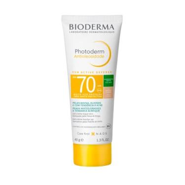 Imagem de BIODERMA Protetor Solar Facial Photoderm Antioleosidade FPS70 Cor 1 Muito Claro 40g