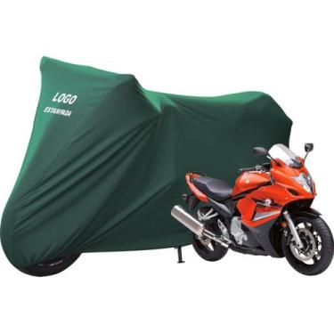 Imagem de Capa Cobrir Moto Suzuki GSX 650F De Tecido Lycra - Mz, Verde