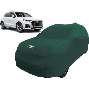 Imagem de Capa Automotiva Com Logo Audi Novo Q3 Não Risca Pintura - Mz, Verde
