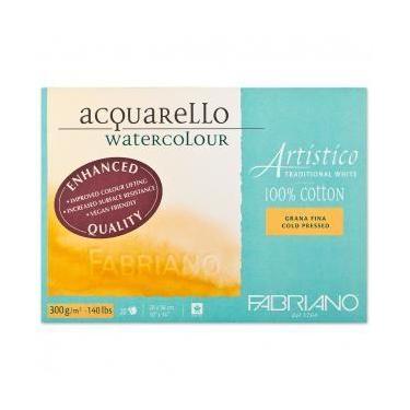Imagem de Bloco Artístico Fabriano VF GF 300g/m² 26X36cm 20Fls