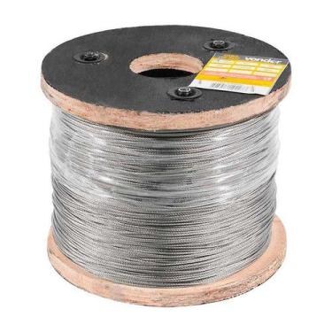Imagem de CABO DE AÇO VONDER INOX 6X7 60M 1,59 mm 1/16