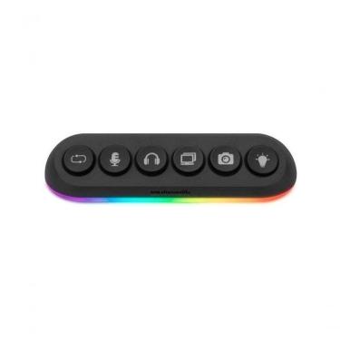 Imagem de Hub Usb 5 Portas Streamplify Deck 5 Preto Rgb