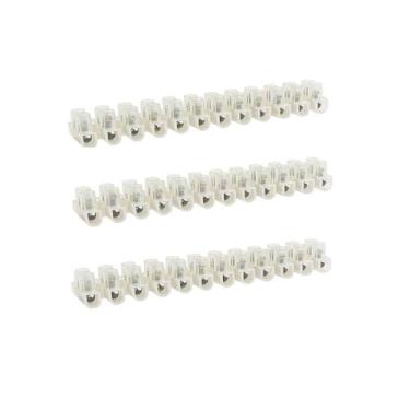 Imagem de Kit 3 Conector Elétrico Tipo Sindal 12 Bornes 2,5 a 4mm - ATMX