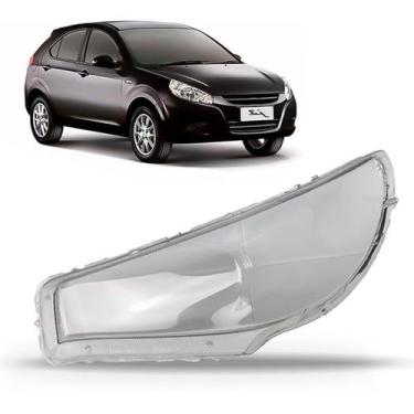 Imagem de Lente Farol JAC J3 2010 até 2013  Lado Esquerdo Motorista - RF