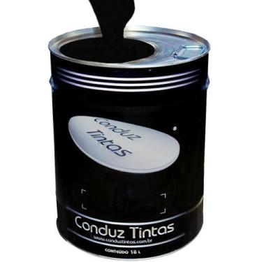 Imagem de Tinta para Piso Ecológica - CONDUZ TINTAS - PRETA - Balde 18 L.
