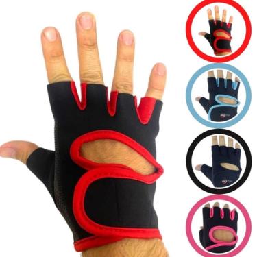 Imagem de PAR DE LUVA PROFISSIONAL DK ACADEMIA ESPORTE TREINO MUSCULAÇÃO CICLISMO EXERCÍCIOS