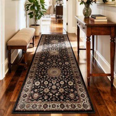 Imagem de XSYarn Tapete de entrada lavável 2x3 marrom