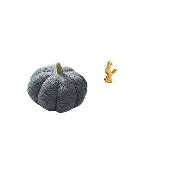 Imagem de Fenteer Almofada de Pelúcia de Abóbora de Halloween E Estatueta de Galinha E, Almofada Decorativa Feng Shui para Decoração de Quarto E Sala de Estar